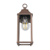 Olona Lantern Outdoor Wall Light – Rust