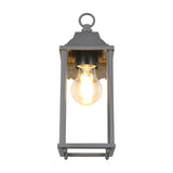 Olona Lantern Outdoor Wall Light – Anthracite