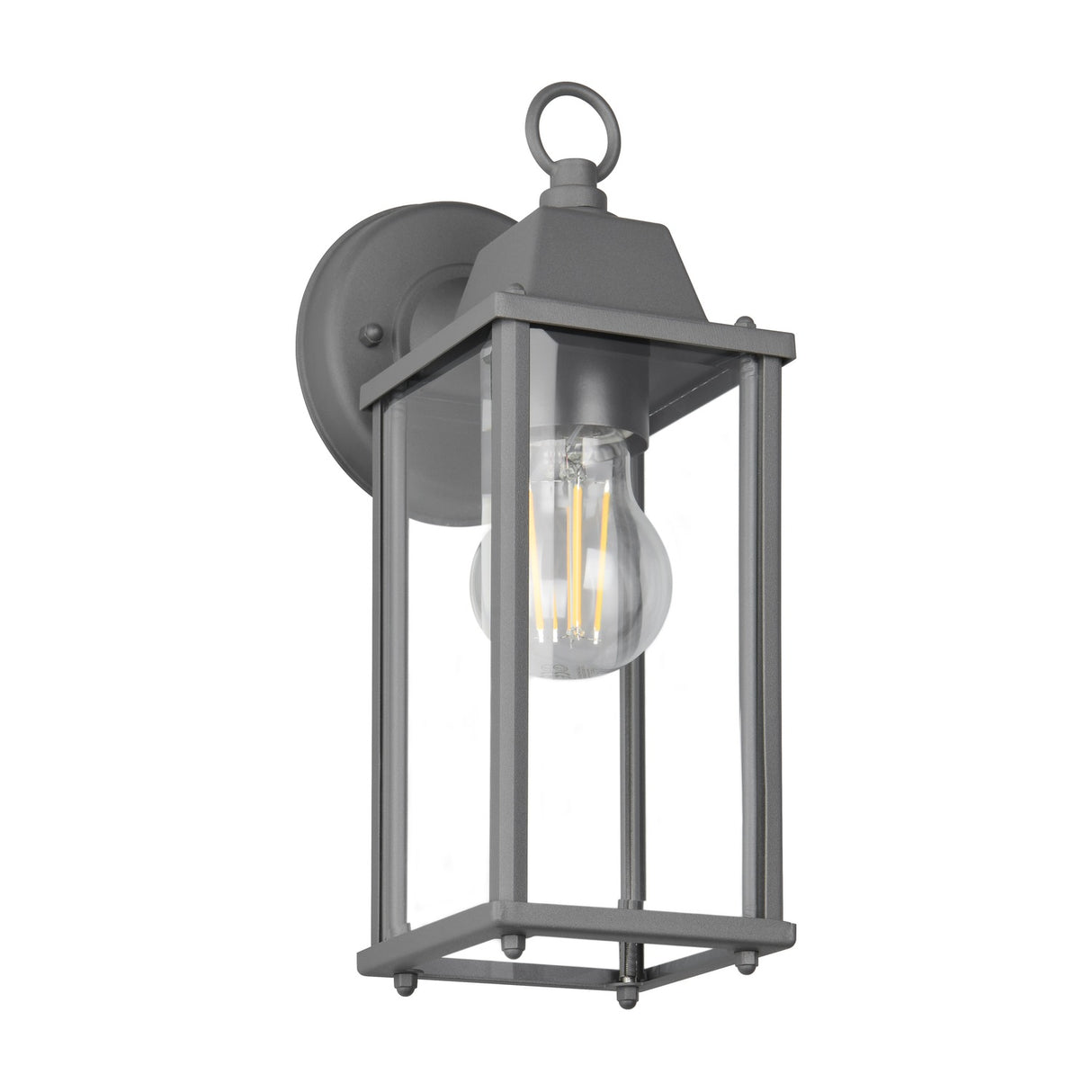 Olona Lantern Outdoor Wall Light – Anthracite
