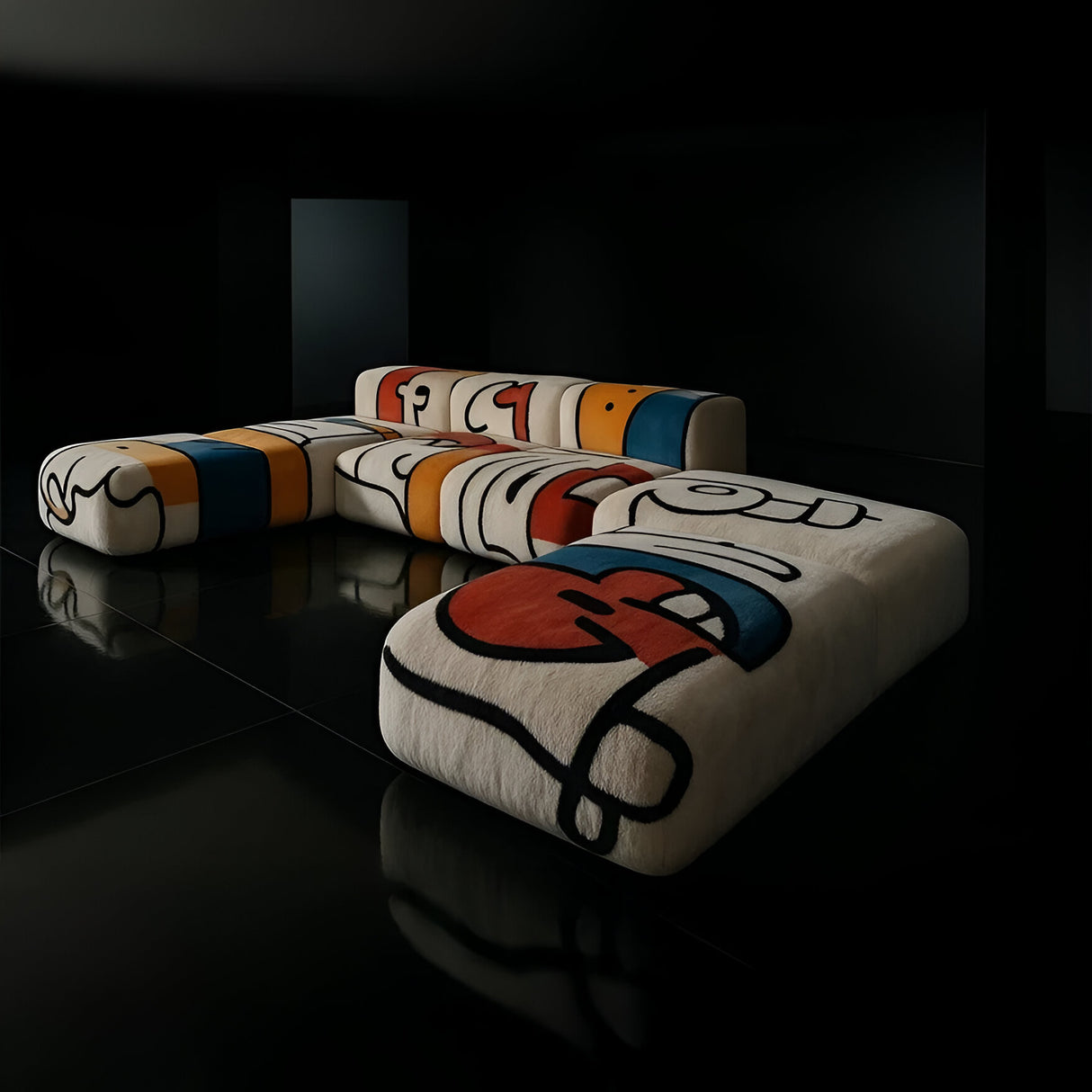 Joy Pop 6 Seater Modular Sofa