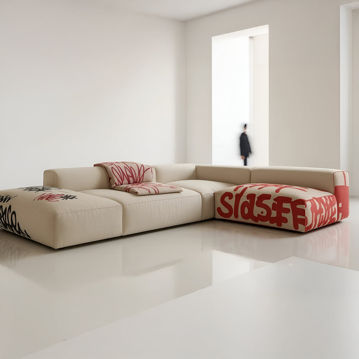 Raw Cipher 6 Seater Modular Sofa