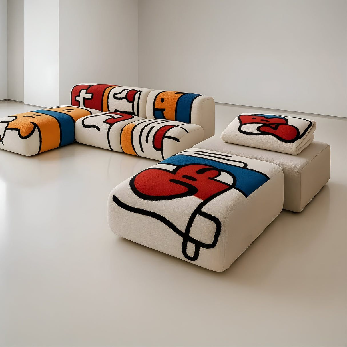 Joy Pop 6 Seater Modular Sofa