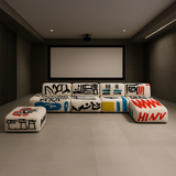 Code Blockstory 9 Seater Modular Sofa