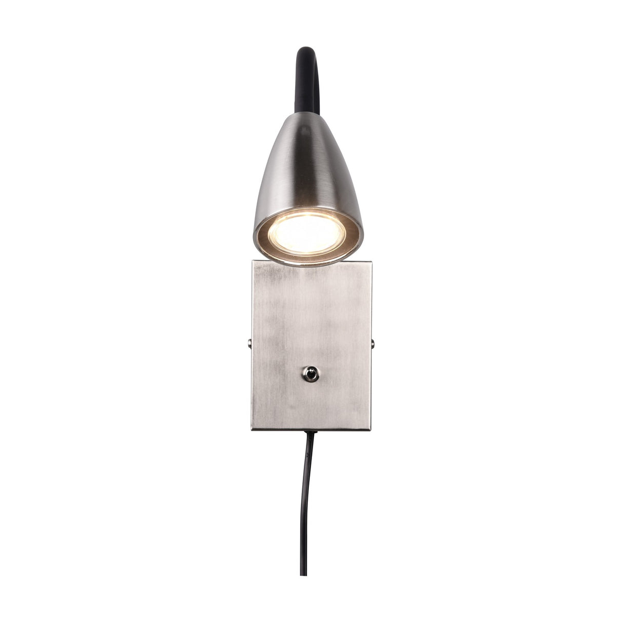 Wanda Cone Wall Light – Satin Nickel