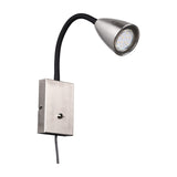 Wanda Cone Wall Light – Satin Nickel