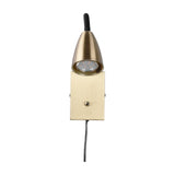 Wanda Cone Wall Light – Satin Brass