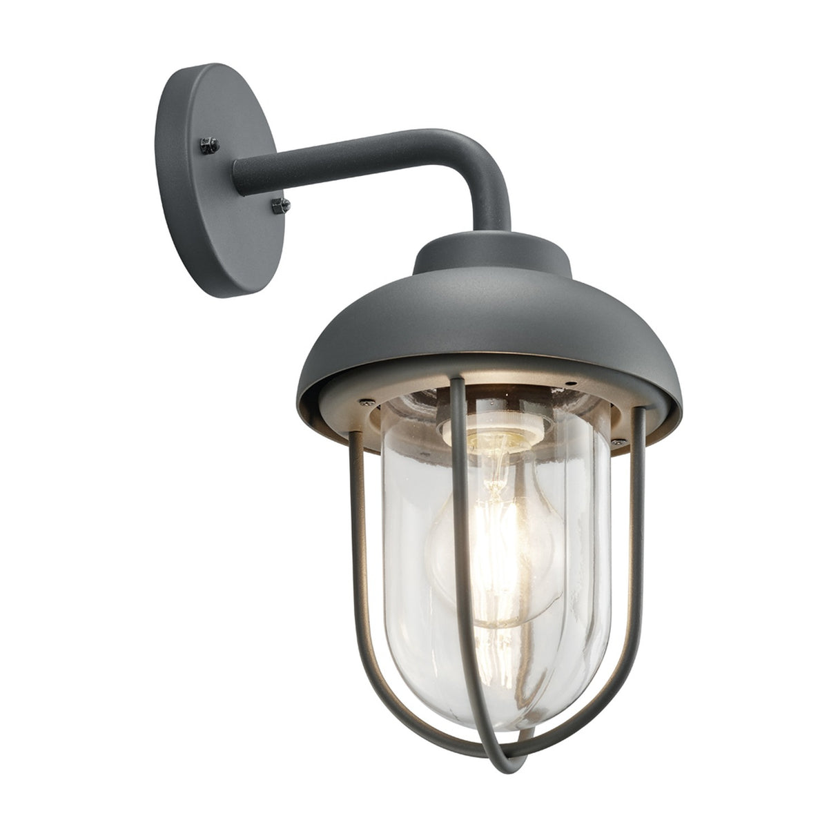 Duero Lantern Outdoor Wall Light – Anthracite