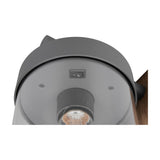 Sambesi Lantern Outdoor Wall Light – Wood Effect