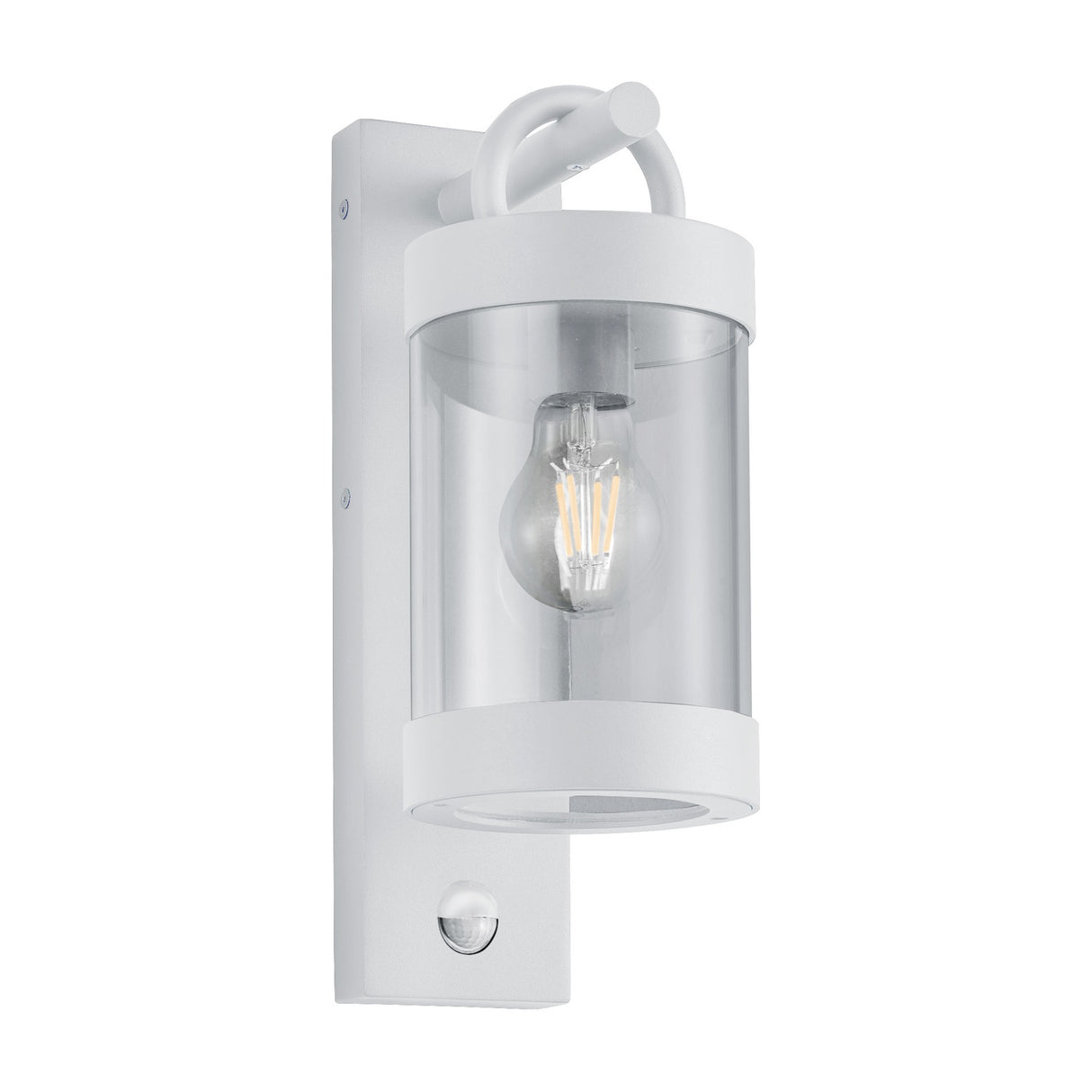 Sambesi PIR Outdoor Wall Light – Matt White