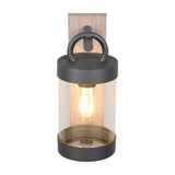 Sambesi PIR Outdoor Wall Light – Wood Effect