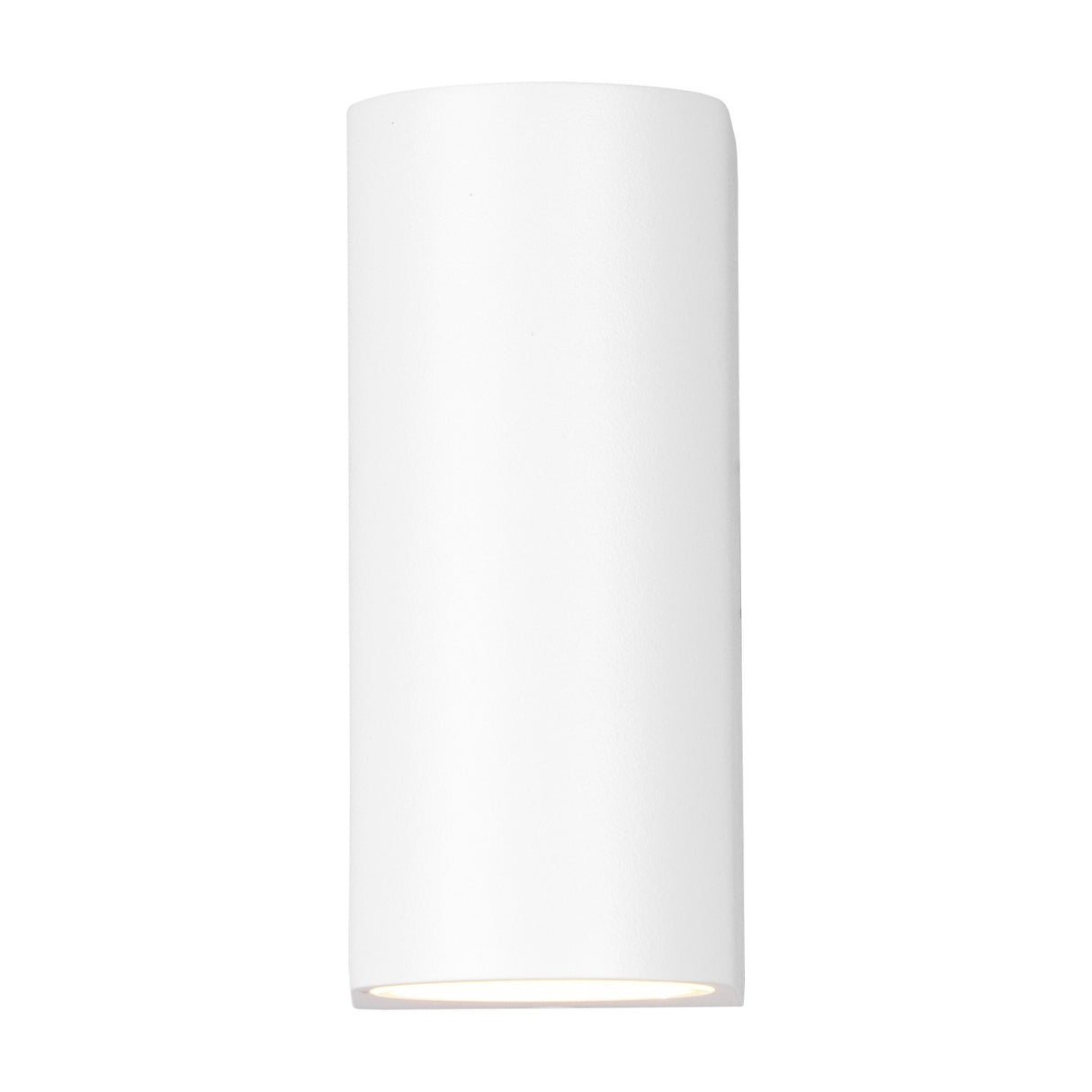 Roya Up Down Round Outdoor Wall Light – Matt White