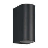 Roya Up Down Round Outdoor Wall Light – Anthracite