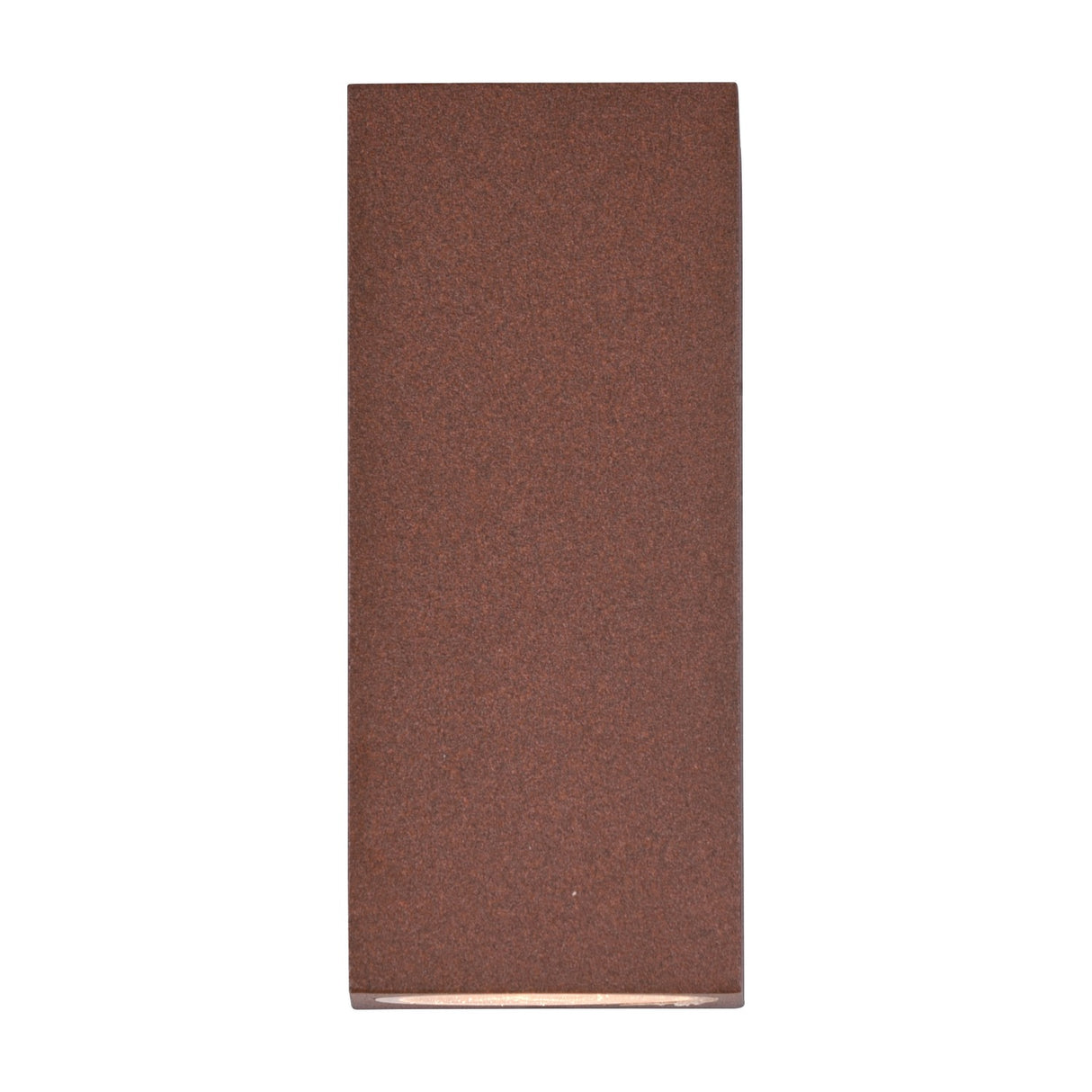 Roya Up Down Square Outdoor Wall Light – Rust