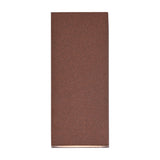 Roya Up Down Square Outdoor Wall Light – Rust