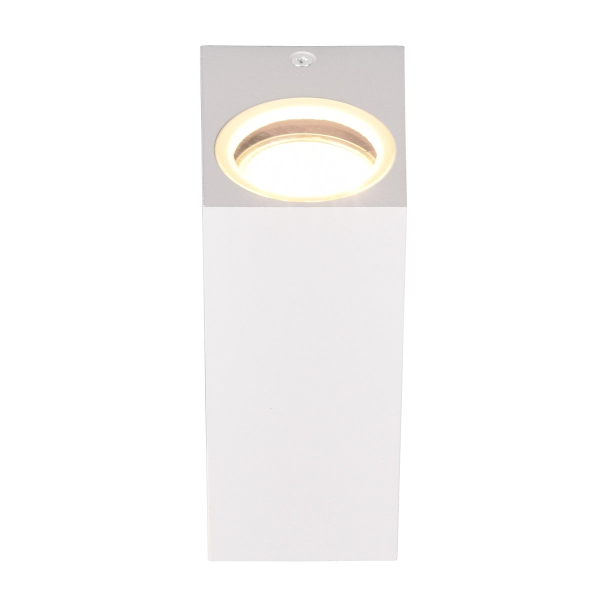 Roya Up Down Square Outdoor Wall Light – Matt White