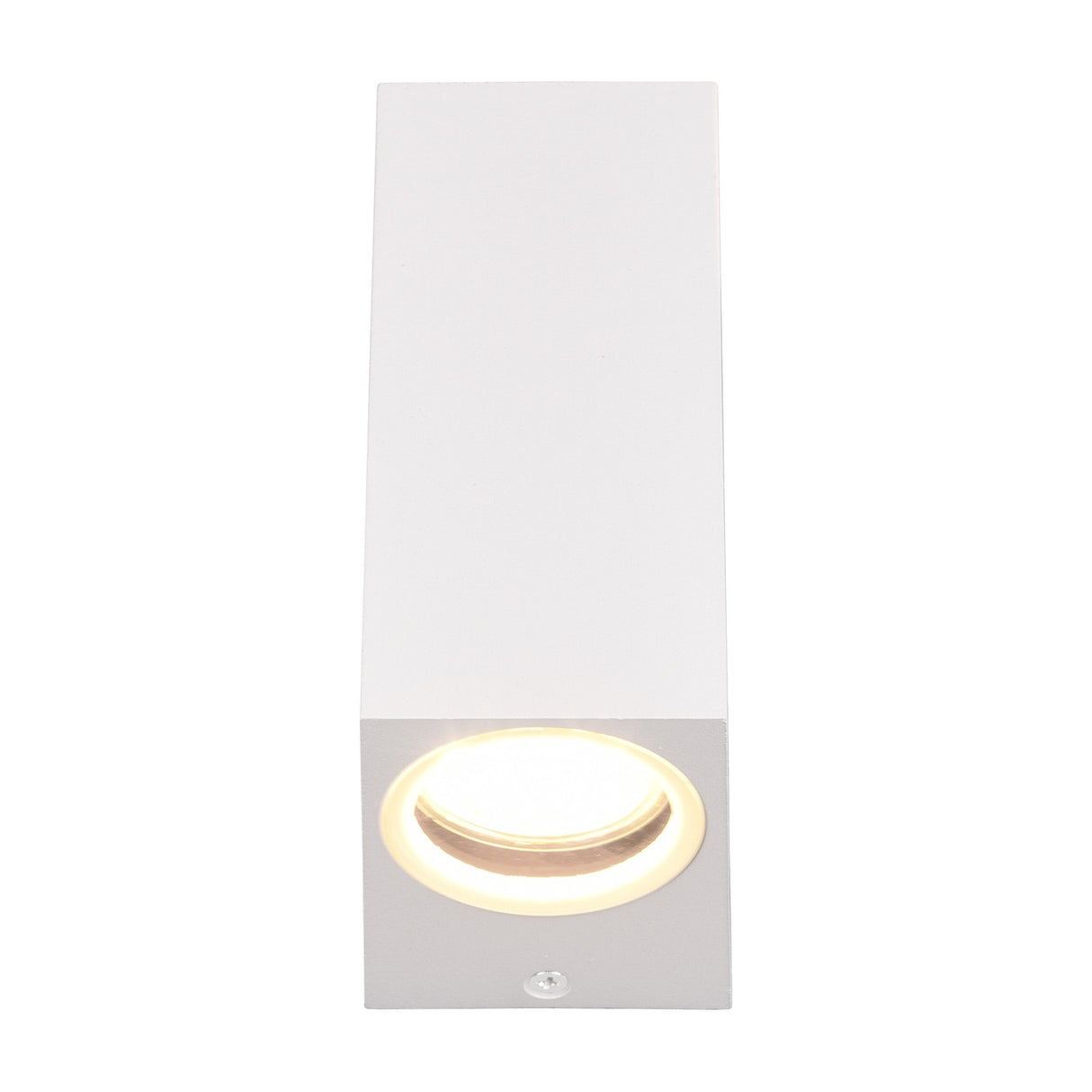 Roya Up Down Square Outdoor Wall Light – Matt White