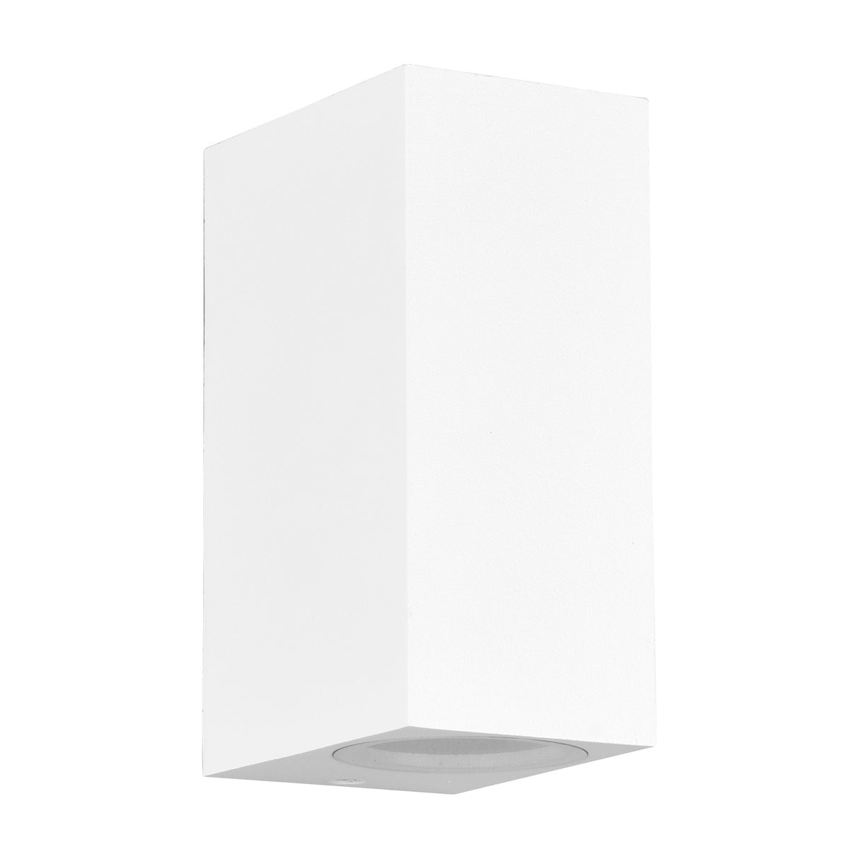 Roya Up Down Square Outdoor Wall Light – Matt White