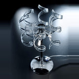 Astro 3 Light Crystal Table Lamp 30cm