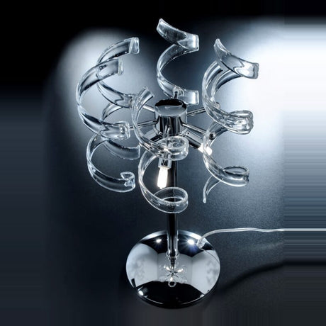 Astro 3 Light Crystal Table Lamp 30cm
