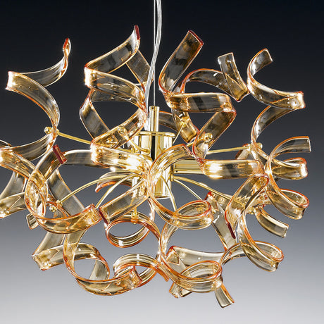 Astro 3 Light Drop Crystal Chandelier 120cm