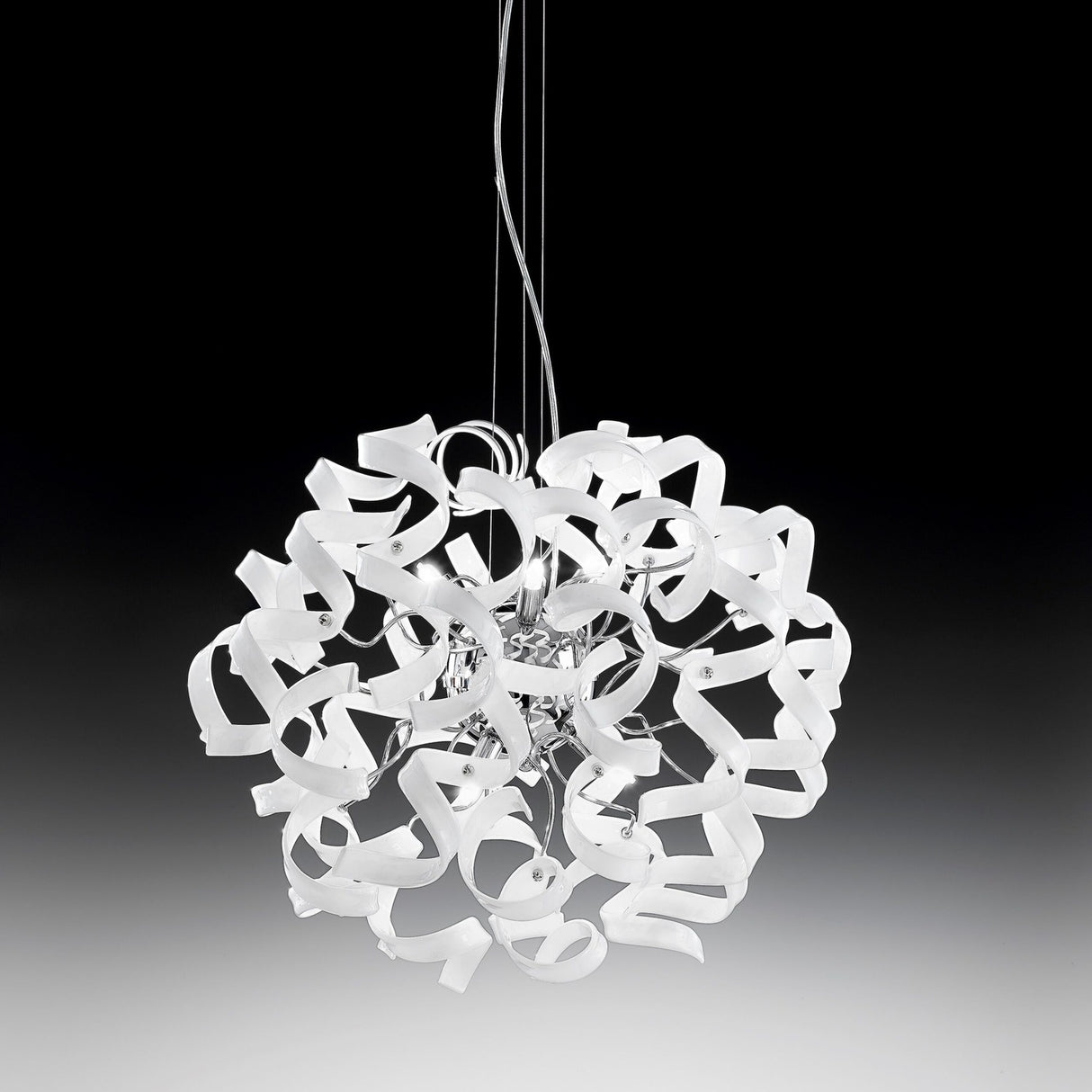 Astro 6 Light Ribbon Crystal Chandelier