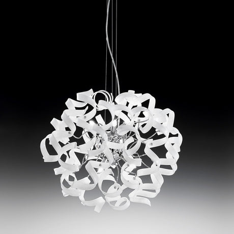 Astro 6 Light Ribbon Crystal Chandelier