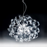 Astro 6 Light Spiral Crystal Chandelier
