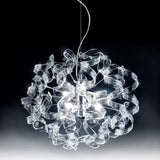 Astro 6 Light Spiral Crystal Chandelier