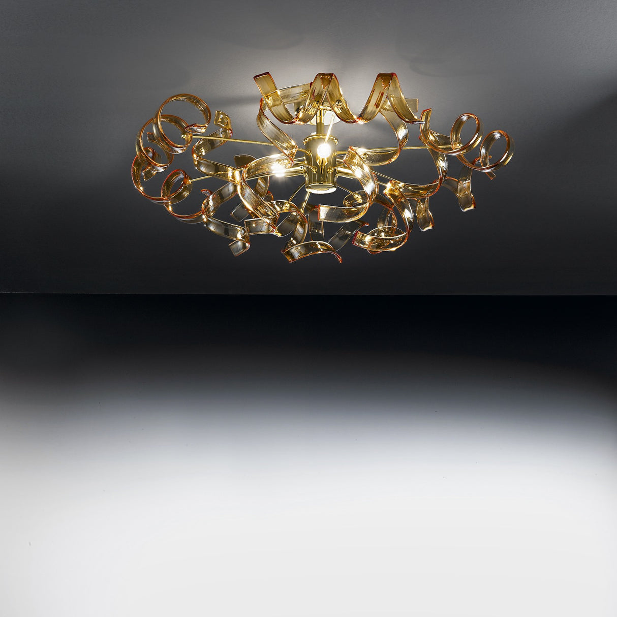 Astro 3 Light Crystal Ceiling Light 60cm