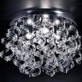 Astro 4 Light Crystal Ceiling Light