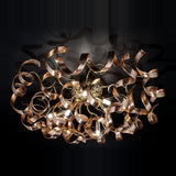 Astro 6 Light Crystal Ceiling Light 80cm