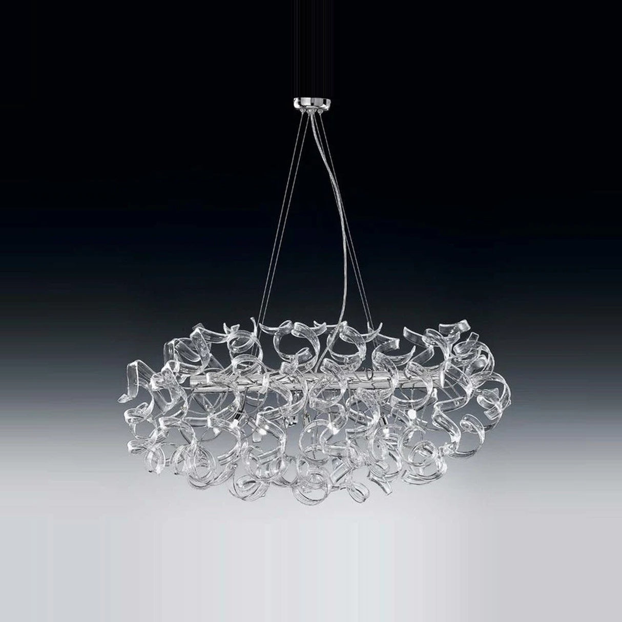 Astro 6 Light Crystal Chandelier 90cm