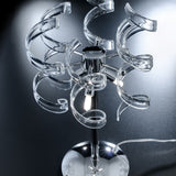 Astro 3 Light Crystal Table Lamp 30cm