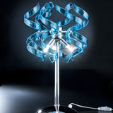Astro 3 Light Crystal Table Lamp 30cm