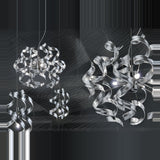 Astro 3 Light Drop Crystal Chandelier 120cm
