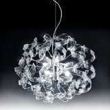 Astro 6 Light Spiral Crystal Chandelier