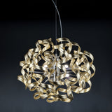 Astro 6 Light Spiral Crystal Chandelier
