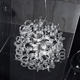 Astro 9 Light Crystal Chandelier