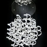 Astro 6 Light Crystal Chandelier 70cm