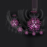 Astro 6 Light Crystal Chandelier 70cm