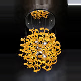Astro 6 Light Crystal Chandelier 70cm