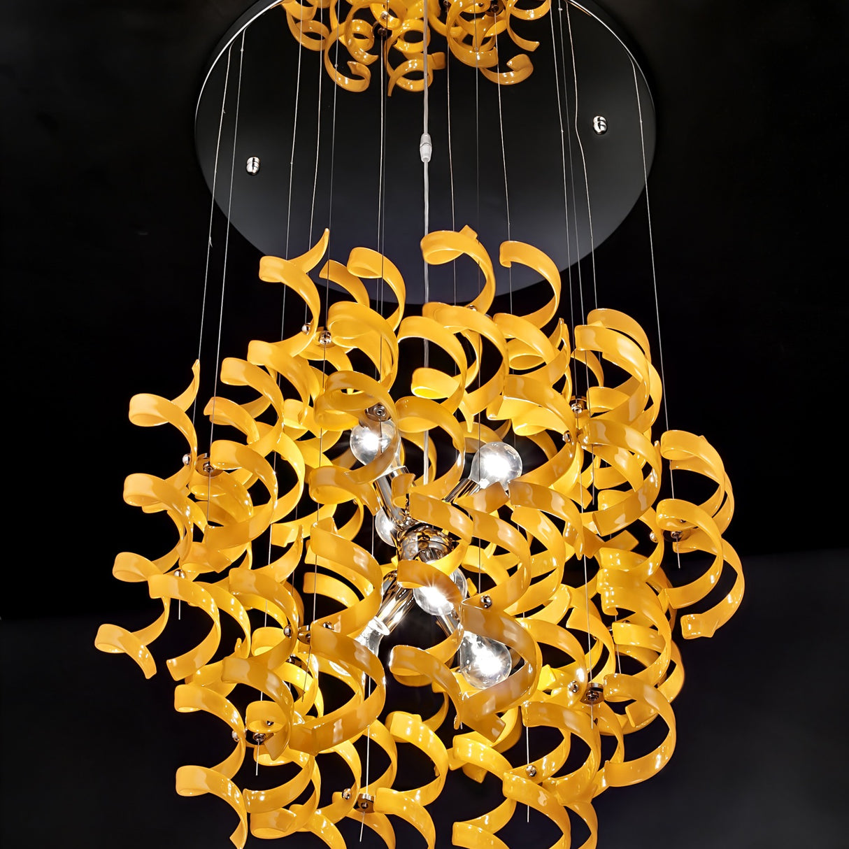 Astro 6 Light Crystal Chandelier 70cm
