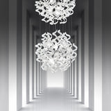 Astro 12 Light Tiered Crystal Chandelier 70cm