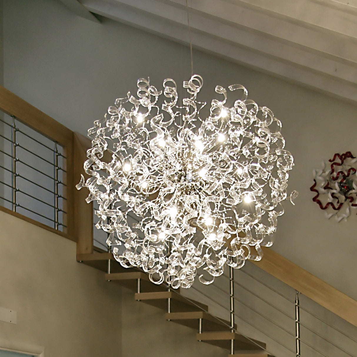 Astro 18 Light Crystal Chandelier