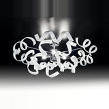Astro 3 Light Crystal Ceiling Light 60cm