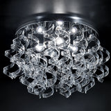 Astro 4 Light Crystal Ceiling Light
