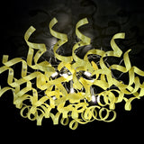 Astro 6 Light Crystal Ceiling Light 90cm