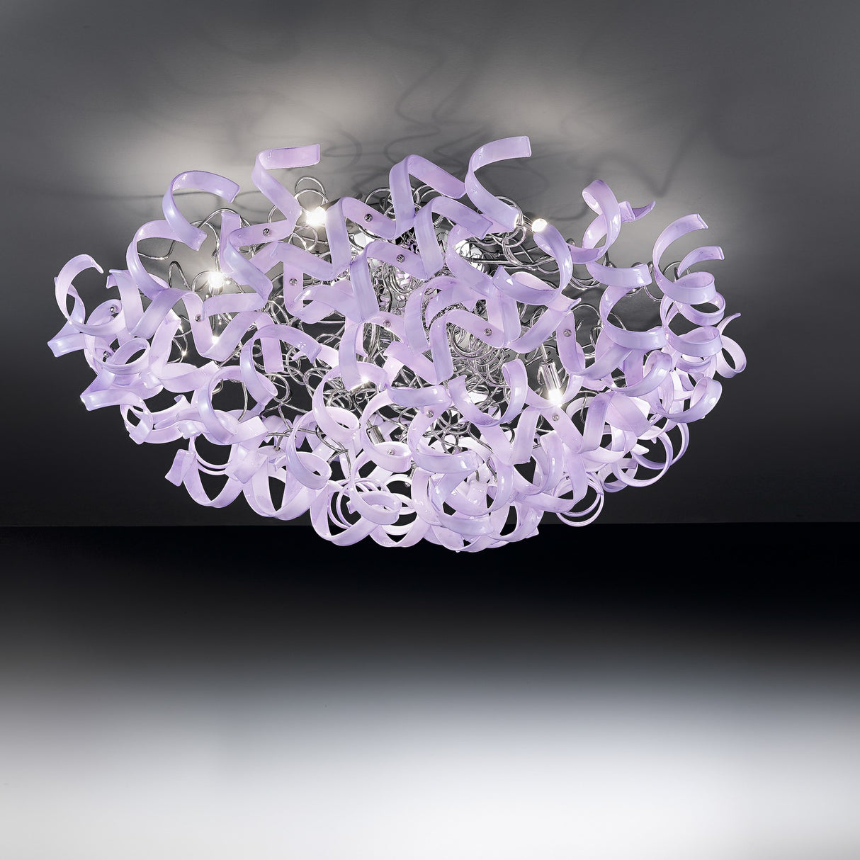 Astro 18 Light Crystal Ceiling Light