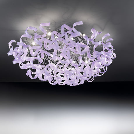 Astro 18 Light Crystal Ceiling Light
