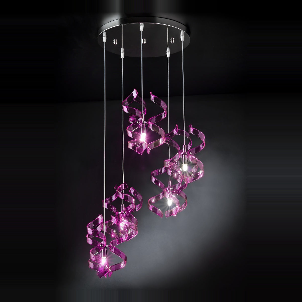 Astro 5 Light Crystal Chandelier 40cm